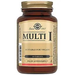 Дієтична добавка Solgar Мульти-I 30 таблеток