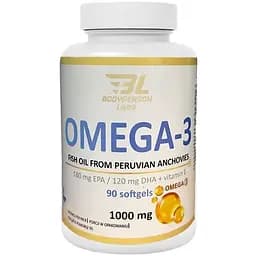 Жирные кислоты Bodyperson Labs Omega 3 90 капсул