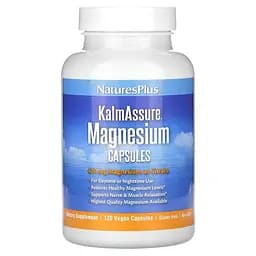 Магній NaturesPlus Kalm Assure Magnesium 120 вегакапсул