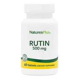 Вітаміни та мінерали NaturesPlus Rutin 500 mg 60 таблеток