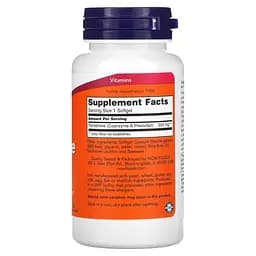 Вітаміни та мінерали NOW Pantethine 300 mg, 60 капсул - мініатюра 3