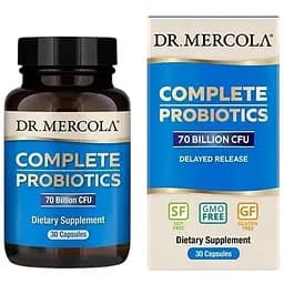 Пробіотики і пребіотики Dr. Mercola Complete Probiotics 70 Billion CFU, 30 капсул