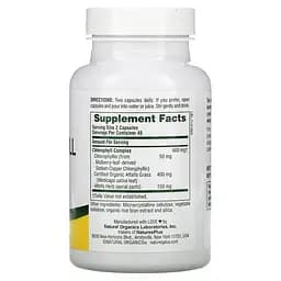 Харчова добавка Nature's Plus Chlorophyll Complex 90 капсул - мініатюра 2