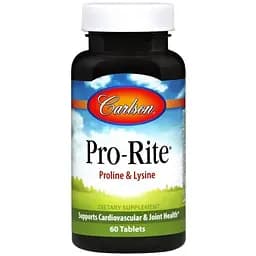 Пролін & Лізин Carlson Pro-Rite 60 таблеток