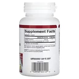 Екстракт журавлини Natural Factors CranRich Cranberry Concentrate Super Strength, 90 капсул для здоров'я сечовивідних шляхів - мініатюра 2