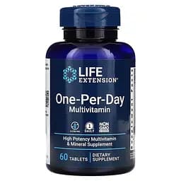 Вітаміни та мінерали Life Extension One-Per-Day, 60 таблеток