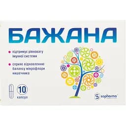 Диетическая добавка Бажана 10 капсул