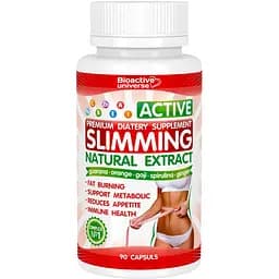 Капсули для схуднення Slimming Active № 90, зниження апетиту, жироспалення, швидке зниження ваги