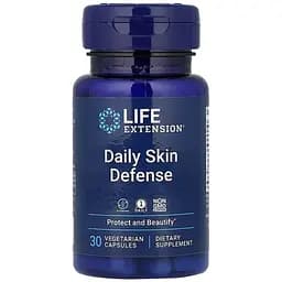 Комплекс для кожи Life Extension Daily Skin Defense, 30 вегакапсул