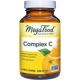 Вітаміни та мінерали MegaFood Complex C 60 таблеток