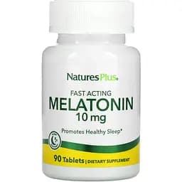 Мелатонін NaturesPlus Fast Acting Melatonin 10 мг 90 таблеток