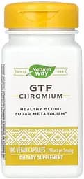 Вітаміни та мінерали Nature's Way GTF Chromium, 100 вегакапсул
