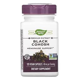 Натуральна добавка Nature's Way Black Cohosh 40 mg, 120 вегакапсул - мініатюра 1