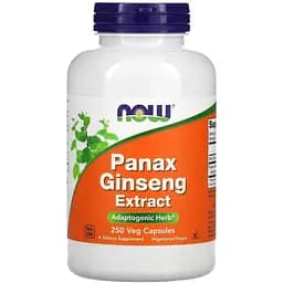 Экстракт женьшеня Now Foods Panax Ginseng 250 капсул