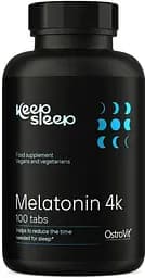 Натуральная добавка OstroVit Keep Sleep Melatonin 4K, 100 таблеток