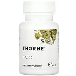 Вітаміни Thorne Research Вітамін D3 1000 МО 90 капсул