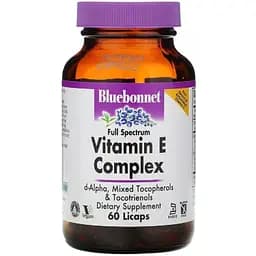 Комплекс Вітаміну E Bluebonnet Nutrition 60 капсул