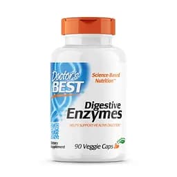 Натуральна добавка Doctor's Best Digestive Enzymes, 90 капсул - мініатюра 1