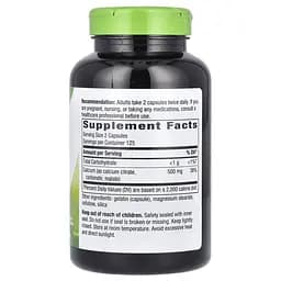 Кальций цитрат Nature's Way Calcium Citrate, 250 капсул для підтримки кісток та зубів - мініатюра 2