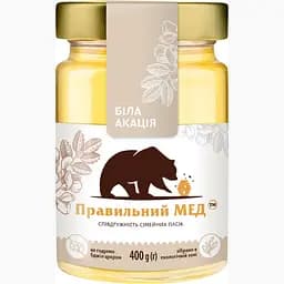 Мед Правильний мед Біла акація, 400 г (894381)