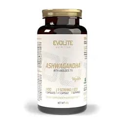 Екстракт ашваганди Evolite Nutrition Ashwagandha 375 mg, 100 вегакапсул