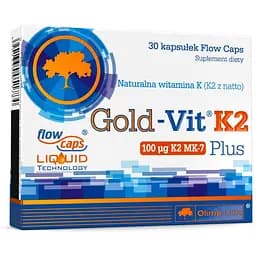 Вітаміни та мінерали Olimp Gold-Vit K2 Plus 30 капсул