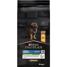 Сухий корм для цуценят великих порід Purina Pro Plan Large Robust Puppy, з куркою, 12 кг (12375805)