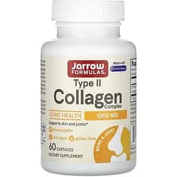 Колаген II типу Jarrow Formulas Type II Collagen Complex 1000 мг 60 капсул