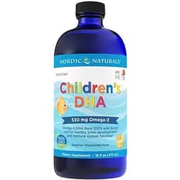 Жирні кислоти Nordic Naturals Children's DHA 530 мг 473 мл полуниця