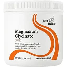 Магній гліцинат Seeking Health Magnesium Glycinate Powder 200 мг 187.5 г 