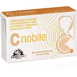 Вітамін С Erbenobili C nobile для підвищення енергії та імунітету 30 таблеток