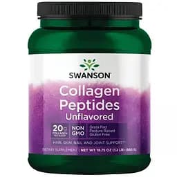 Колагенові пептиди Swanson Collagen Peptides Unflavored 560 г
