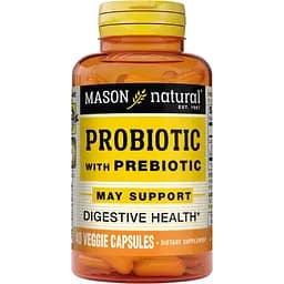 Пробиотики и пребиотики Mason Natural Probiotic with Prebiotic 40 вегакапсул