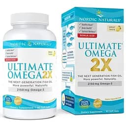 Жирні кислоти Nordic Naturals Ultimate Omega 2X, 90 капсул