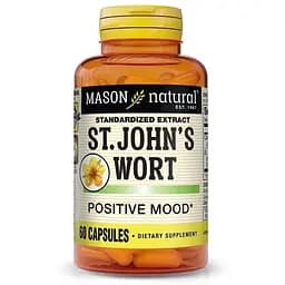 Екстракт звіробою Mason Natural Standardized Extract St. John's Wort 300 мг 60 капсул