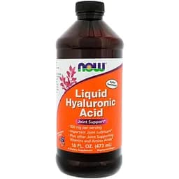Гиалуроновая кислота Now Foods Hyaluronic Acid жидкая с ягодным вкусом 100 мг 473 мл