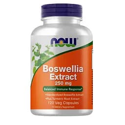 Натуральна добавка NOW Boswellia Extract 250 mg, 120 вегакапсул - мініатюра 1