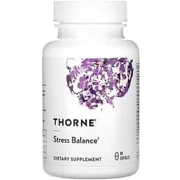 Комплекс вітамінів для підтримки надниркових залоз Thorne Stress Balance 60 капсул