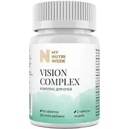 Комплекс для очей My Nutri Week 60 таблеток