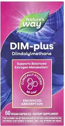 Натуральна добавка Nature's Way DIM-Plus Estrogen Metabolism, 60 вегакапсул