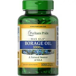 Жирні кислоти Puritan's Pride Borage Oil 1000 мг 100 капсул