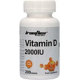 Вітаміни та мінерали IronFlex Vitamin D3 2000 200 таблеток
