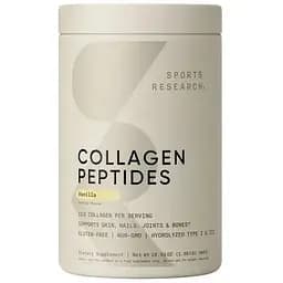 Коллагеновые пептиды Sport Research Collagen Peptides, 480 грамм - Ваниль