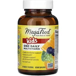 Дитячі щоденні вітаміни MegaFood Kids One Daily 30 таблеток