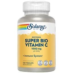 Вітаміни Solaray Super Bio Vitamin C 1000 мг 100 капсул