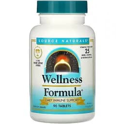 Рослинний імунний комплекс Source Naturals Wellness Formula 90 таблеток