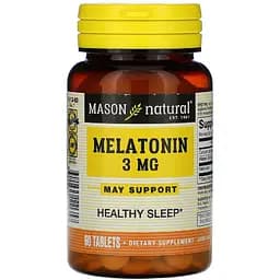 Мелатонин Mason Natural Melatonin 3 мг 60 таблеток