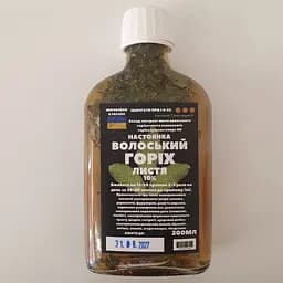 Настоянка на листях волоського горіха 200 мл