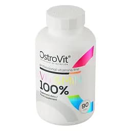 Вітаміни та мінерали OstroVit 100% Vit&Min 90 таблеток - мініатюра 2