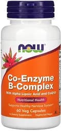 Витамины и минералы NOW Co-Enzyme B-Complex, 60 вегакапсул